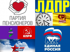 Обозначены места партий в бюллетенях на выборах в Воронежскую облДуму