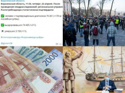Коронавирус в Воронеже 22 апреля: 11 смертей, акция Навального и слова Гусева о масочном режиме