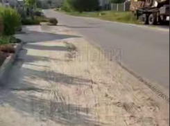 Пыльный смерч разгуливает по Воронежу