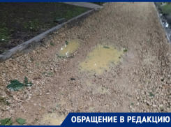 «Камни начали растворяться»: все ли в порядке с прокладкой тротуаров в Северном, узнали у воронежских чиновников 
