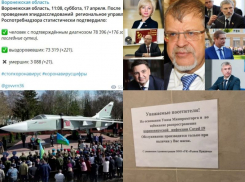 Коронавирус в Воронеже 17 апреля: +21 смерть, обогащение депутатов в ковидный год и нелепая ошибка на рынке