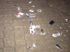 В Воронеже кто-то щедро разбросал по земле телефоны