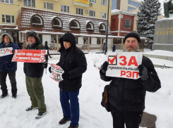 На митинге против концерта Элджея воронежцы выступили за «правильный рэп»