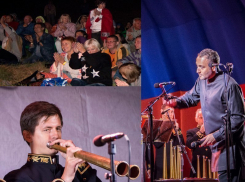 Единственный в мире роговой оркестр выступил на юбилейной «Ночи в Дивногорье» в Воронежской области