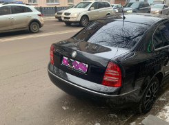 Отвязный способ избежать штрафа от фотоконтроля продемонстрировали в Воронеже