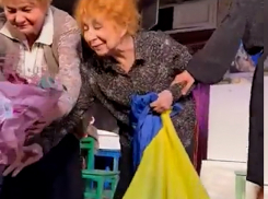 Проект «Пятая колонна»: выступающая с украинским флагом народная артистка Лия Ахеджакова