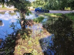 Новое водохранилище появилось на улице Менделеева в Воронеже
