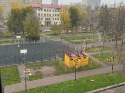 Первый снег в последний день октября сняли на видео в Воронеже 