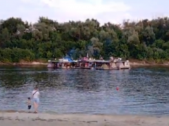 Огромный плавучий город сняли на Дону в Воронежской области 