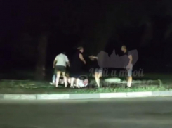 Массовое избиение попало на видео в Воронеже