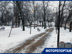 Воронеж внезапно заснежился - запомните его таким хотя бы до 31 декабря