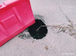 Подстерегающая опасность для автомобилистов разрастается на левом берегу Воронежа