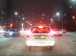Неудачный дрифт на «волге» засняли на видео в Воронеже