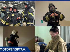 Пламя в сердцах и сталь в мышцах: пожарные Воронежа штурмовали 25 этажей