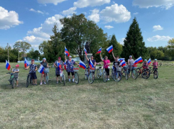 Нестандартно встретили государственный праздник жители воронежского села 