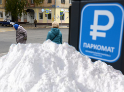 Кто уберет снег на платных парковках в Воронеже