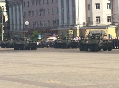Опубликованы снимки боевых машин на Параде Победы в Воронеже 