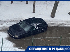 Дорога на 9 Января кушает воронежские машины, как горячие обеды 