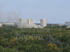 Пожар вспыхнул в Центральном районе Воронежа – опубликовано видео
