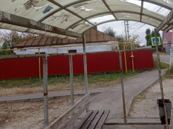 Мокрое безобразие возле школы показали воронежцы