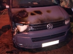За ночь в Воронеже сгорело несколько автомобилей