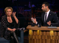 Иван Ургант научил Патрисию Каас говорить «Воронеж»