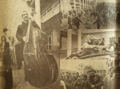 Голодающим воронежцам пытались поднять настроение в начале 90-х