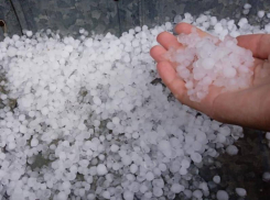 Мощный град обрушился на жителей Воронежской области