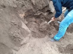 За сутки в воронежском микрорайоне обнаружили два захоронения бойцов РККА 