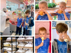 Центральный рынок каждый день бесплатно угощает детей вкусностями 