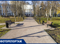 Как преобразился сквер напротив мэрии Воронежа 