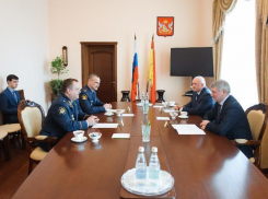 Александр Гусев познакомился с новым главой воронежского УФСИН