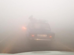 В фильм ужасов с нулевой видимостью попали водители в Воронеже