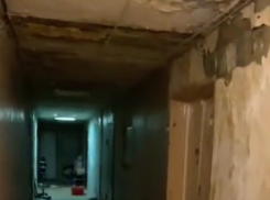 Опубликованы жуткие кадры затопленного общежития в Воронеже 