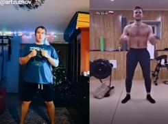 Воронежский единоросс Артем Зубков покоряет TikTok, сравнивая себя с накачанным мужчиной