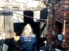 Опубликовано видео с места пожара, забравшего жизнь пятерых детей в Воронежской области 