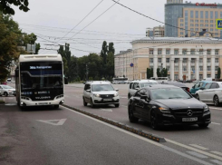Первые отбойники для метробуса появились в центре Воронежа