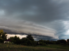 Апокалиптические облака люди приняли за НЛО в Воронеже 