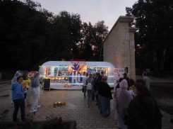 Остановка «Еда будущего»: воронежцы выстроились в очередь за хайбургерами без мяса
