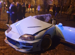 Опубликовано видео с места смертельного ДТП, где Toyota Supra разорвало пополам