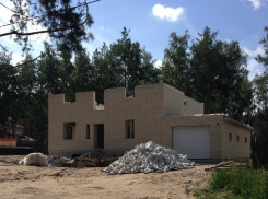 В Придонском на месте соснового леса появились шикарные коттеджи (ФОТО)