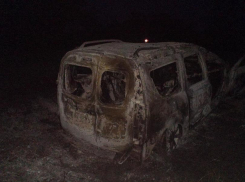 «Лада» врезалась на воронежской трассе в дерево и загорелась