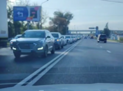 Чем обернулась борьба с воронежскими пробками, показали на видео