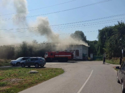 В Острогожске загорелась школа, служившая штабом Ватутину в Великую Отечественную 