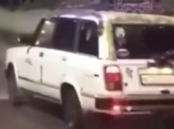 Новогоднюю «четверку» засняли на видео в Воронеже