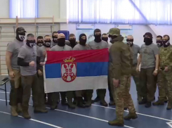 Фанаты воронежского «Факела» прошли ритуал посвящения и отправились в зону СВО