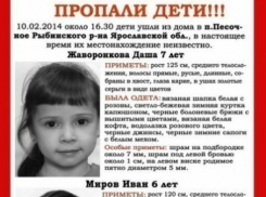В Воронежской области ищут детей, пропавших в Ярославском регионе