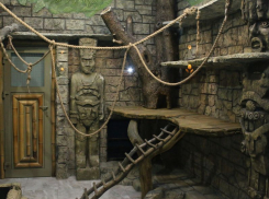 Индейский зал открылся для теплолюбивых животных в Воронежском зоопарке