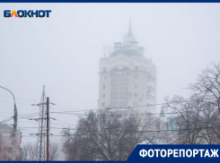 Воронеж превратился в Лондон из-за циклона «Роксана»