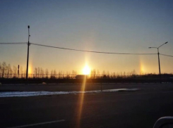 Редкое явление под названием паргелий сняли на видео в Воронеже